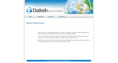 Desktop Screenshot of dakshsolutions.com