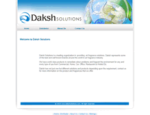 Tablet Screenshot of dakshsolutions.com